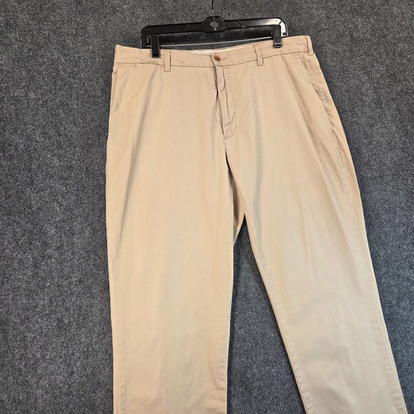Polo Ralph Lauren Khaki Chino Pants Mens 38x30 Pima Cotton Classic Neutral - Picture 4 of 13